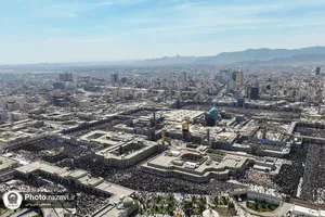 مراسم تحویل سال 1404 در حرم مطهر رضوی-1