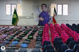 اهدای 1500 بسته تحصیلی به دانش آموزان احسان&zwnj;پذیر مشهدی