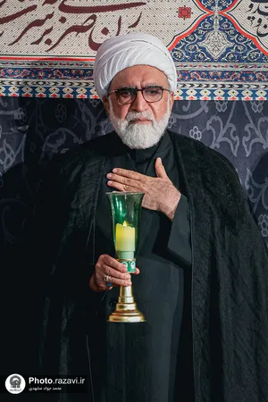 آئین خطبه&zwnj;خوانی شب عاشورا در حرم مطهر رضوی