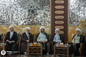 دیدار اساتید دارالعلم با تولیت آستان قدس رضوی