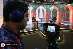 حضور رئیس سازمان صداوسیما در پشت صحنه برنامه پناه