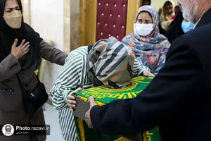 حضور جمعی از خدام حرم در مرکز نابینایان امام رضا علیه السلام