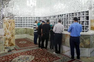 اصلاح و مرمت کفشداری صحن جمهوری اسلامی