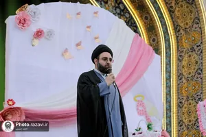 جشن تکلیف دختران جهان اسلام در حرم مطهر رضوی