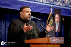 عزاداری روز اربعین حسینی در حرم مطهر رضوی