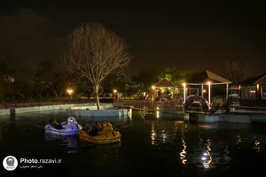 مهمانی افطاری در باغ خاتون آستان قدس رضوی