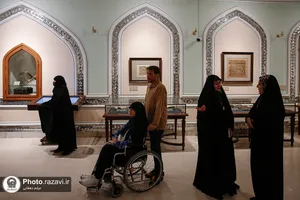 بازدید رتبه&zwnj;های برتر کنکور سراسری و نخبگان علمی کشور از بخش&zwnj;های مختلف حرم امام رضا علیه&zwnj;السلام
