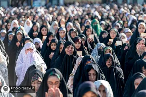 اقامه نماز عید سعید فطر در حرم مطهر رضوی