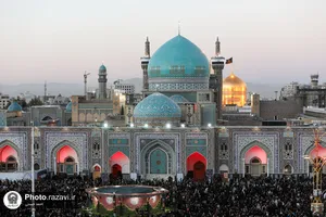 مراسم چهارپایه خوانی شهادت امام رضا علیه&zwnj;السلام