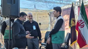 بازدید میرزاده از موکب اراک