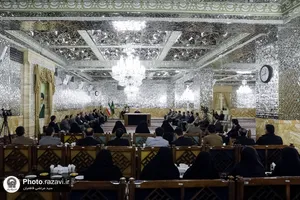 دیدار مدیرعامل کانون پرورش فکری کودکان و نوجوانان با تولیت آستان قدس رضوی