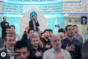 مراسم بزرگداشت شام میلاد حضرت زینب سلام&zwnj;الله علیها در رواق امام خمینی (ره)