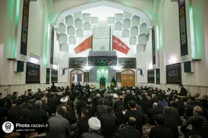 عزاداری شب تاسوعا در حسینیه امام رضا علیه&zwnj;السلام