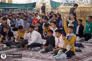 تشرف دانش&zwnj;آموزان مدارس استثنایی کشور به حرم مطهر رضوی-2