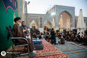 پرسمان دینی در حرم مطهر رضوی