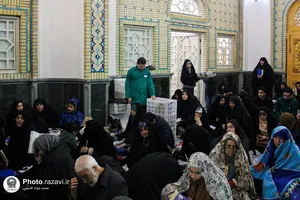 مراسم احیا شب بیست و سوم ماه مبارک رمضان در حرم مطهر رضوی-3