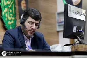 حضور رئیس سازمان علمی و فرهنگی آستان قدس رضوی در سامانه ١٣٨