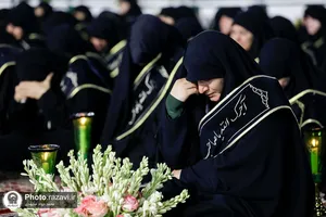 آیین خطبه&zwnj;خوانی شب عاشورای حسینی در حرم مطهر رضوی -2