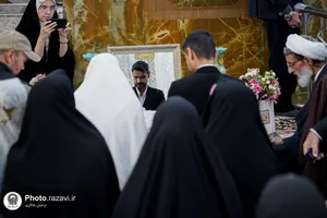 آغاز زندگی مشترک در حرم امام رضا علیه&zwnj;السلام