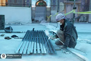 پروژه مرمت و بازسازی صحن انقلاب