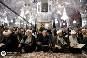 گرامیداشت سید مقاومت در حرم مطهر رضوی