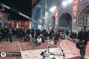 پشت&zwnj;صحنه برگزاری مراسم عزاداری سنتی &laquo;حسینیه حرم&raquo;