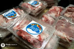 توزیع گوشت قربانی بین دانش آموزان حاشیه شهر مشهد