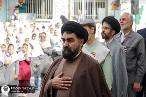چهارشنبه های امام رضایی در دبستان دخترانه عترت