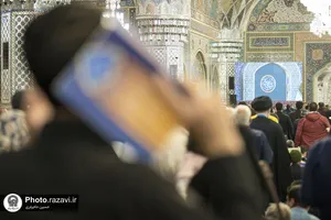 مراسم احیاء شب بیست و یکم ماه رمضان در حرم مطهر رضوی - 2