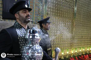 مراسم شام غریبان حضرت رضا(علیه&zwnj;السلام) در حرم مطهر رضوی