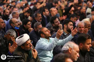 مراسم گرامیداشت حماسه ٩ دی در حرم مطهر رضوی - 1