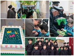 پایان خوش طرح «چهارشنبه های امام رضایی»، با اهدای نشان خدمت به نوآموزان پیش دبستانی امام رضا(ع)