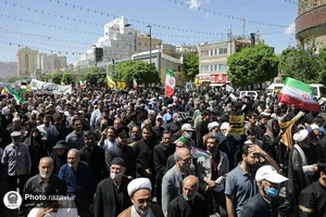 راهپیمایی روز جهانی قدس در مشهد