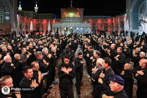 عزاداری سنتی شب پنجم محرم در &laquo;حسینیه حرم&raquo;