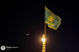 حال و هوای حرم مطهر رضوی در شب میلاد امام حسین علیه&zwnj;السلام