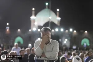 مراسم شب زیارتی امام رضا(علیه&zwnj;السلام) در حرم مطهر رضوی