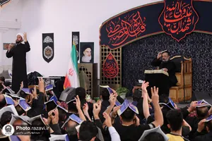 مراسم شب قدر ویژه ناشنوایان در حرم مطهر رضوی