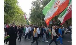 تجدید میثاق ورزشکاران مشهدی با امام رضا (ع) در همایش بزرگ پیاده‌روی خانوادگی