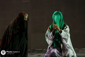 نمایش آیینی &laquo;آسمان هشتم&raquo; در حرم مطهر رضوی