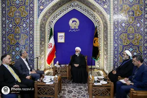 دیدار سفیر جمهوری عراق در جمهوری اسلامی ایران با تولیت آستان قدس رضوی
