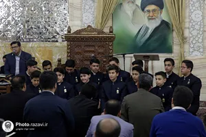دیدار قاریان، حافظان و فعالان قرآنی با تولیت آستان قدس رضوی