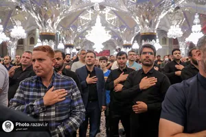 مراسم عزاداری شب رحلت پیامبر اکرم(ص) در رواق امام خمینی(ره)