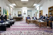 بازدید معاون وزیر میراث‌فرهنگی، گردشگری و صنایع‌دستی از کتابخانه حرم رضوی
