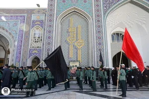 مراسم عزاداری هیئت عالم آل محمد(علیه السلام) ویژه خادمین بارگاه رضوی
