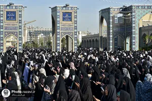 اقامه نماز عید سعید فطر در حرم مطهر رضوی-2