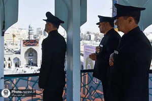 آیین سنتی صلا در حرم مطهر رضوی