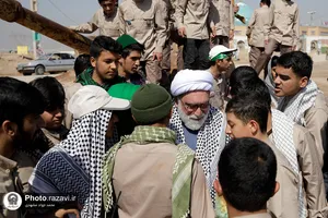 حضور تولیت آستان قدس رضوی در مناطق عملیاتی هشت سال دفاع مقدس