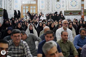 تشرف مدیران پرستاری مراکز درمانی سراسر کشور به حرم مطهر رضوی