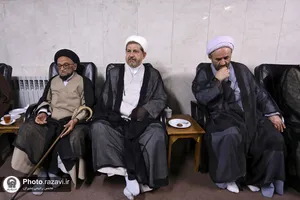 گرامیداشت شهدای خدمت در بیت آیت الله علم&zwnj;الهدی
