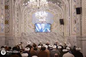 تشرف مدیران حوزه نمایندگی ولی&zwnj;فقیه در وزارت جهاد کشاورزی به حرم مطهر رضوی
